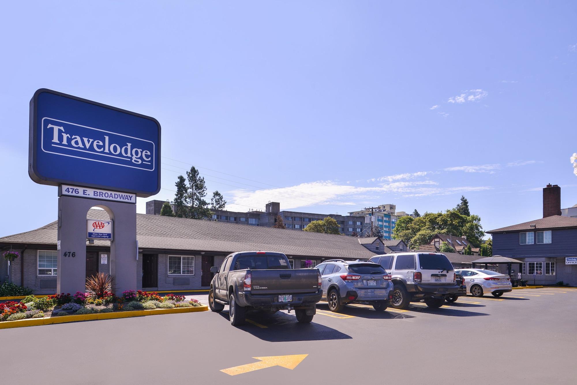 Travelodge By Wyndham Eugene Downtown/University Of Oregon Экстерьер фото